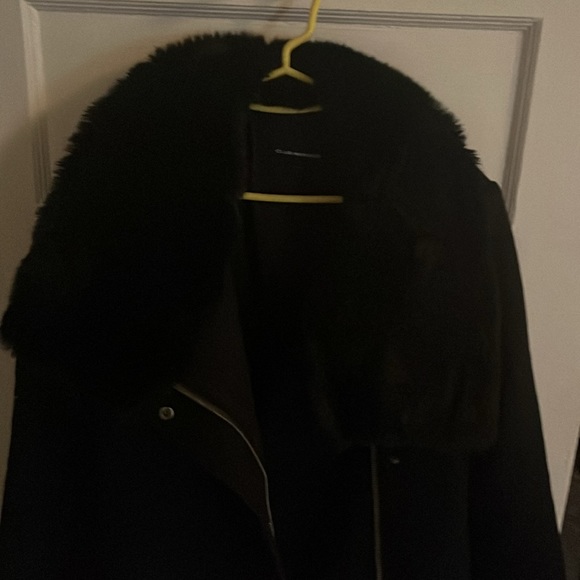 Club Monaco Italian Women's Jacket Wool Pea Coat - Picture 2 of 4